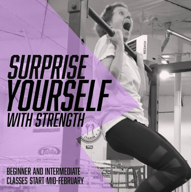 Surprise yourself with strength